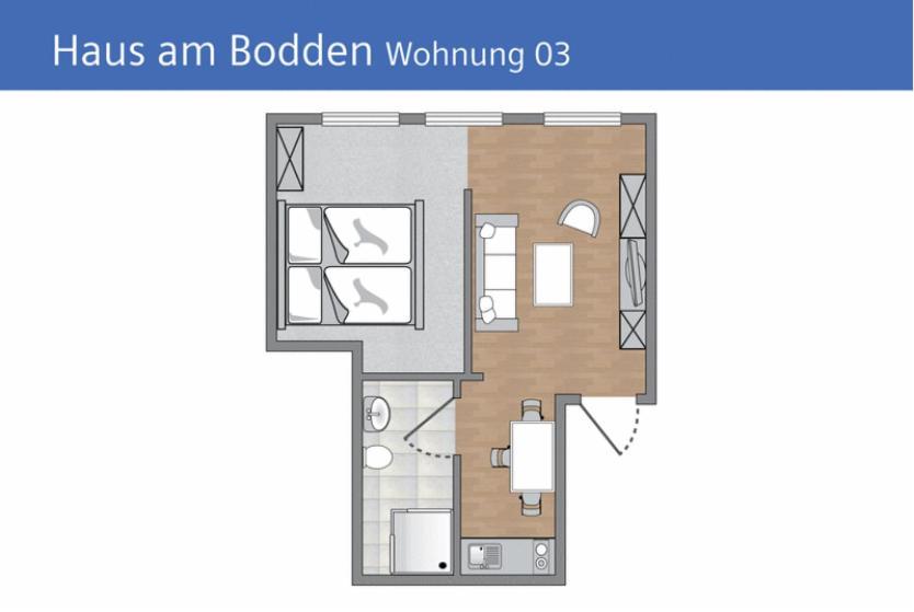 Haus Am Bodden Apartment Gross Zicker Room photo